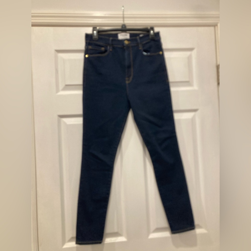 👙Frame Denim Dark Blue Skinny Jeans 👙